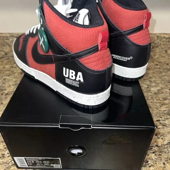 Nike Dunk High 1985 Undercover UBA (DD9401-600) Men's Sz 10.5 Jun Takahashi NEW - Picture 2 of 8